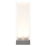 Cortina Table Lamp - Gray / White / Clear