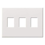 Architectural Wall Plate - White
