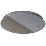 Multiport 12-Port Round Canopy - Polished Chrome