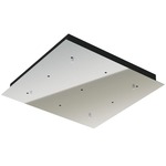 Multiport 9-Port Square Canopy - Polished Chrome