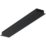 Multiport 18-Port Linear Canopy - Matte Black