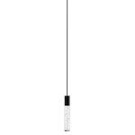 Light Guide Multiport Pendant - Black / Bubbles