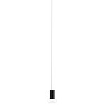 Light Guide Multiport Pendant - Black / Mushroom