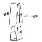 Flair Joiner Assembly - Satin Nickel