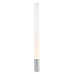 Elise Floor Lamp - Silver / Frosted