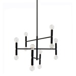 Ava Chandelier - Matte Black