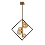 Glasgow Circumscribed Multi-Light Pendant - Vintage Bronze