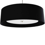 Helena Pendant - Polished Chrome / Matte Black / Matte Black