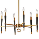 Langford Candlelight Chandelier - Vintage Bronze
