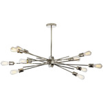 Nebraska 10 Light Pendant - Chrome