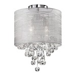 Tahnee Flush Mount - Polished Chrome