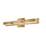 Hollywood Bathroom Vanity Light - Gold / Frosted