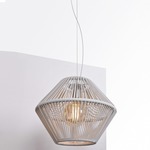 Caleta Pendant - Light Grey