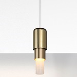 Mingo Pendant - Brass