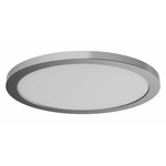 Avro Ceiling Flush Light - Chrome / White