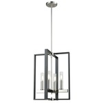Blairmore Pendant - Satin Nickel / Graphite / Clear