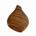 Hive Scraplights Pendant - Black / Natural