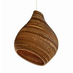 Hive Scraplights Pendant - Black / Natural