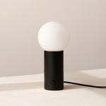 Orb Table Lamp - Black / White