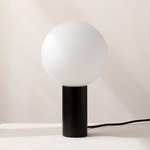 Orb Table Lamp - Black / Frosted