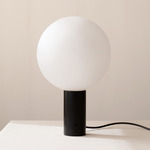 Orb Table Lamp - Black / Frosted