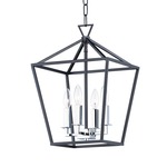 Abode Chandelier - Textured Black