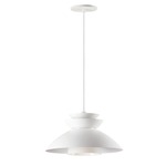 Nordic 11359 Pendant - White / White