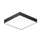 Trim Square Ceiling Light Fixture - Black / White