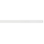 Fan Downrod 0.5 Inch Diameter - Matte White