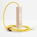 Niko Power Strip - White Ash