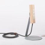 Niko Free Standing Power Outlet - Fog