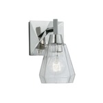 Arctic Wall Sconce - Polished Nickel / Clear