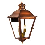 State Street Outdoor Wall Light - Antique Copper / Clear