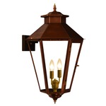 Bayou Street Outdoor Wall Light - Antique Copper