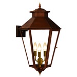 Bayou Street Outdoor Wall Light - Antique Copper