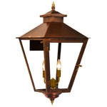 Conception Outdoor Wall Light - Antique Copper / Clear