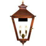 Conception Outdoor Wall Light - Antique Copper / Clear