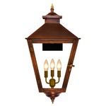 Conception Outdoor Wall Light - Antique Copper / Clear