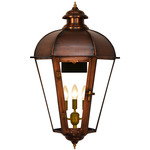 Joachim Outdoor Wall Light - Antique Copper / Clear