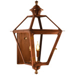 Amherst Outdoor Wall Light - Antique Copper / Clear