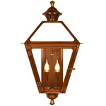 Amherst Outdoor Wall Light - Antique Copper / Clear