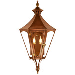 Gala Outdoor Wall Light - Antique Copper / Clear