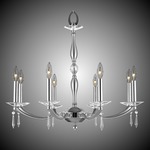 Kensington Chandelier - Pewter / Crystal