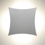 Fortis Stretch Outdoor Wall Sconce - Satin Pewter / Opal