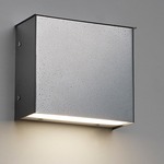 Basics Outdoor Dark Sky Wall Sconce - Smoked Silver / Opal