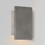 Tersus Outdoor Downlight Wall Sconce - Black Concrete