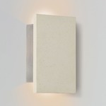 Tersus Outdoor Up and Down Wall Sconce - White Concrete
