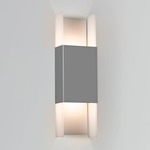 Ansa Outdoor Wall Sconce - Matte Grey
