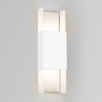 Ansa Outdoor Wall Sconce - Textured White