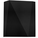Calx Outdoor Downlight Wall Sconce - Textured Black